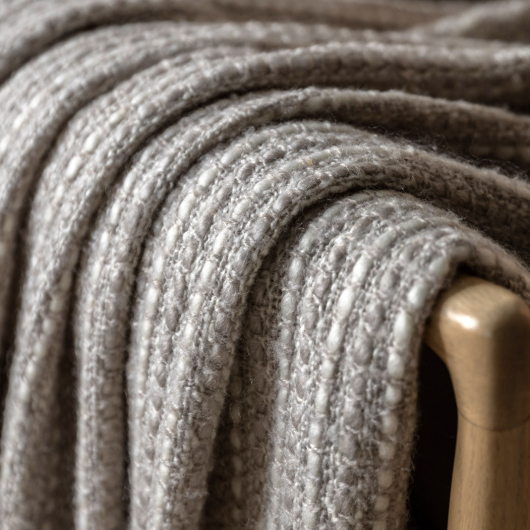 Willow Woven Tassel Throw