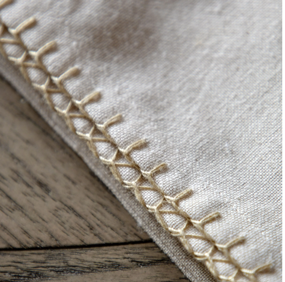 Embroidered Snowflake Napkins (Set of 4)